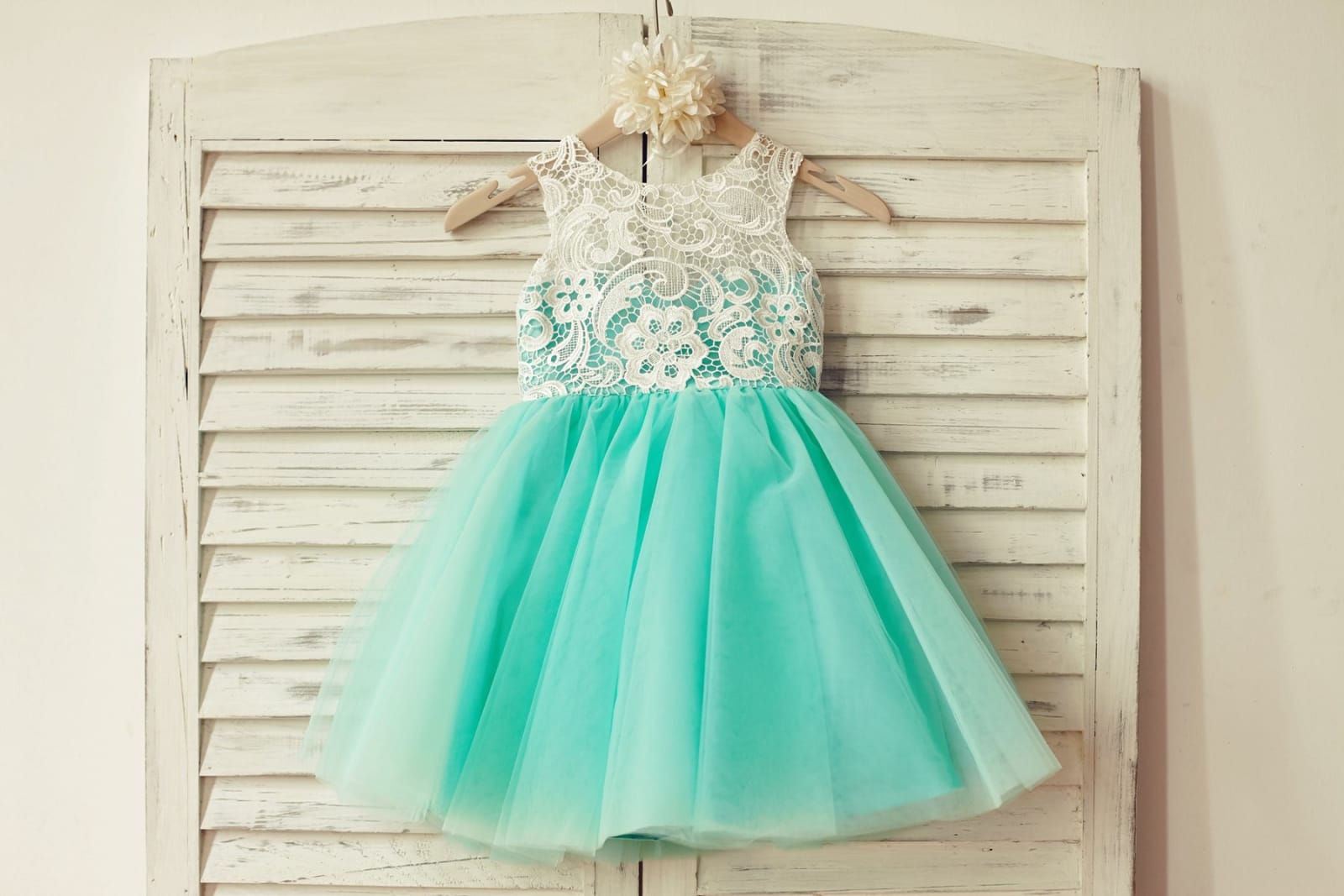 Princess Ivory Lace Blush Pink Tulle Flower Girl Dress - 2T